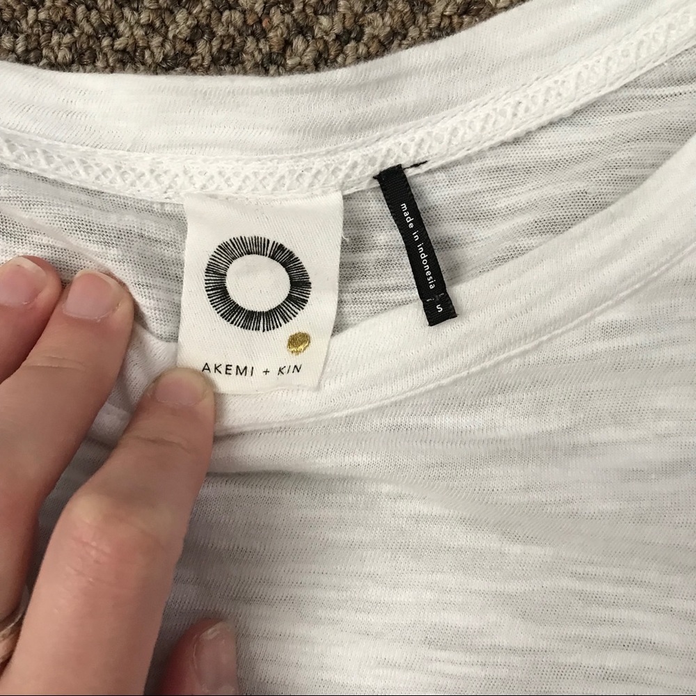 Anthropologie Peplum Top - White - Picture 3 of 5